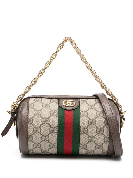 Сумка через плечо Gucci mini Ophidia brown