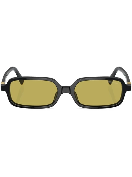 Женские солнцезащитные очки Miu Miu Eyewear, черные
