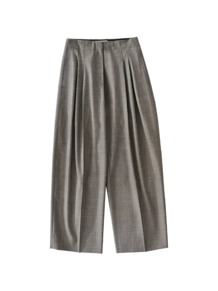 Женские брюки Studio Nicholson Lira из шерсти, серые
