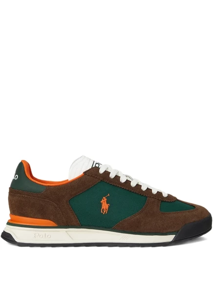 Мужские кроссовки Polo Ralph Lauren Varick замшевые, зеленые