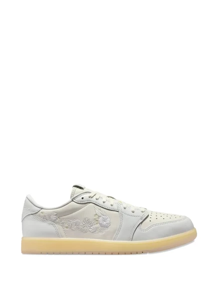 Унисекс-кроссовки Nike Air Jordan 1 Low OG с вышивкой, белые