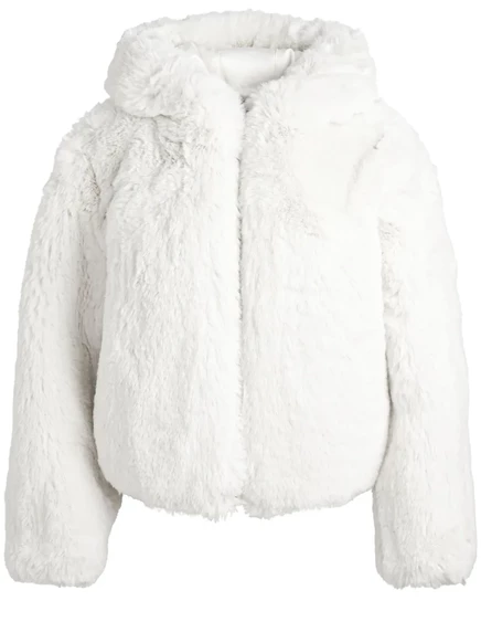 куртка из искусственного меха alice + olivia Rowe neutrals