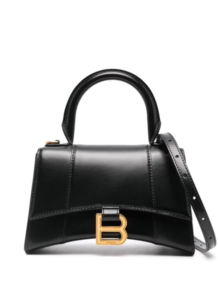 Женская сумка Balenciaga Hourglass XS, черная