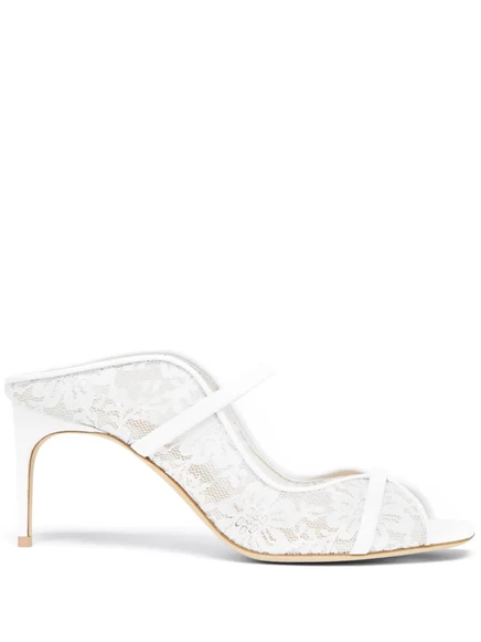 Женские босоножки Malone Souliers Noah 70 мм, белые
