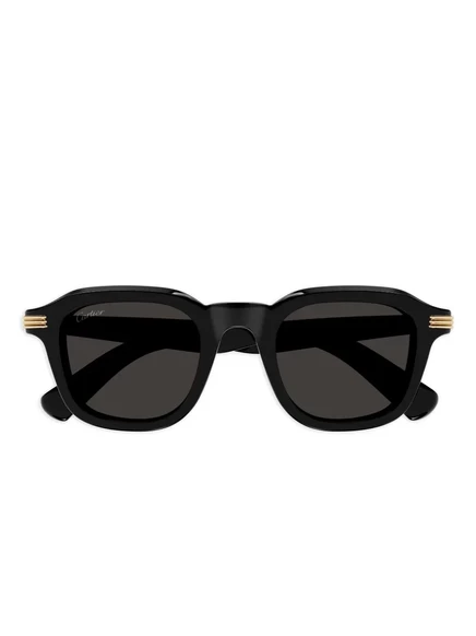 Солнцезащитные очки Cartier Eyewear в квадратной оправе black