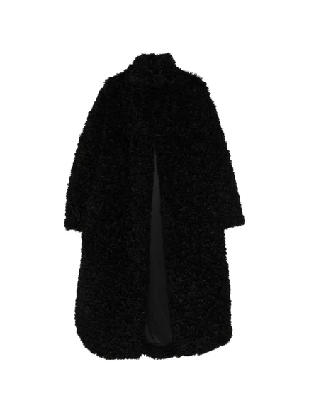 Женское пальто The Frankie Shop однобортное, черное
