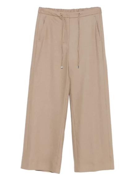Брюки Max Mara с завязками на талии от Max Mara brown