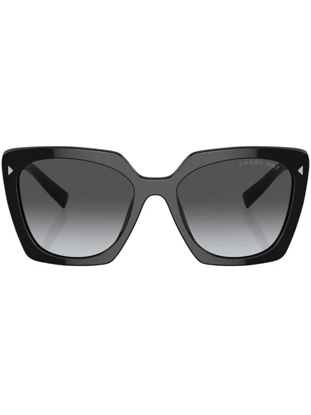 Солнцезащитные очки прямоугольной формы Prada Eyewear black