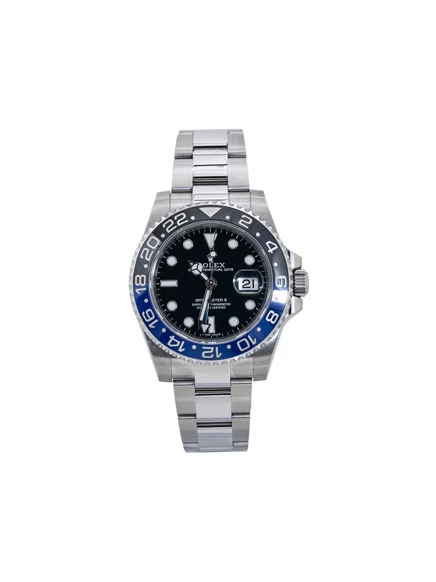 Мужские часы Rolex GMT-Master II 40 мм, стальные, черные