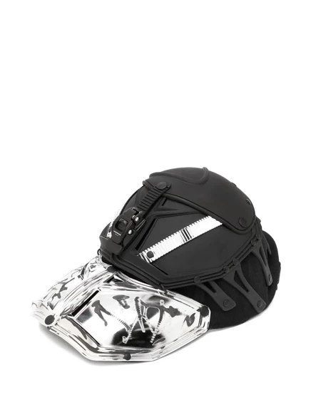 Мужская кепка INNERRAUM Helmet с задней пряжкой, черная
