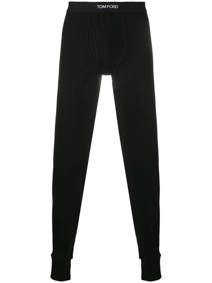 Длинные кальсоны с логотипом TOM FORD на поясе black