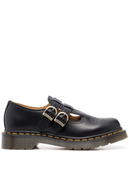 Женские туфли Dr Martens 8065 Mary Jane кожаные, черные