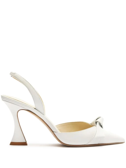 Насосы Clarita диаметром 85 мм от Alexandre Birman white