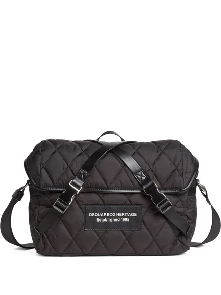 Мужская сумка-мессенджер DSquared2 Heritage, черная