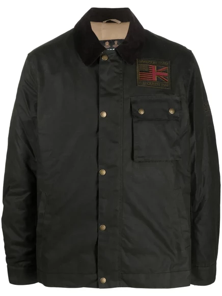 Восковая куртка Стива Маккуина Barbour International B.Intl green