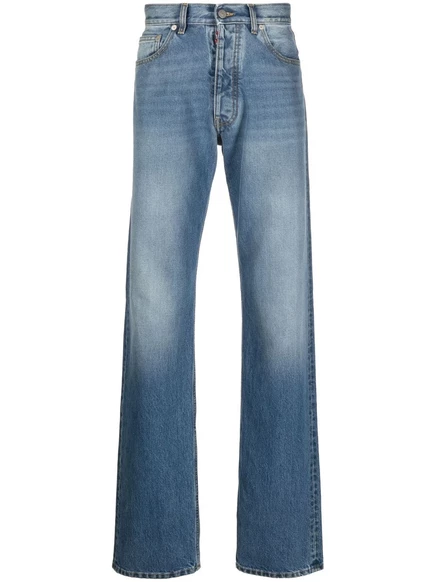 Унисекс джинсы Maison Margiela Four-Stitch, синие