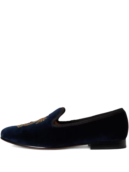 Мужские тапочки Polo Ralph Lauren Paxton Crest, синие