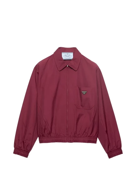 Женская куртка Prada из поплина, красная