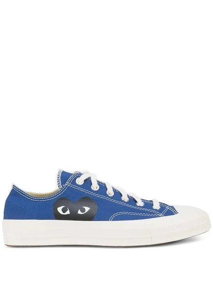 Кроссовки Comme Des Garçons Play x Converse Chuck 70 с логотипом blue