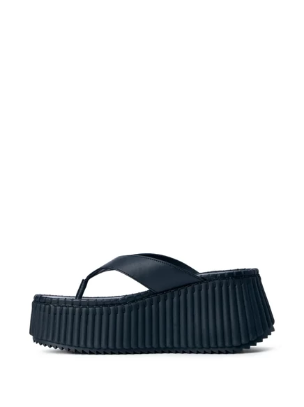 Женские босоножки Chloé на платформе, черные