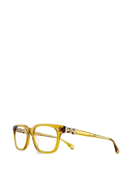 Мужские квадратные очки Chrome Hearts Coxucker, желтые