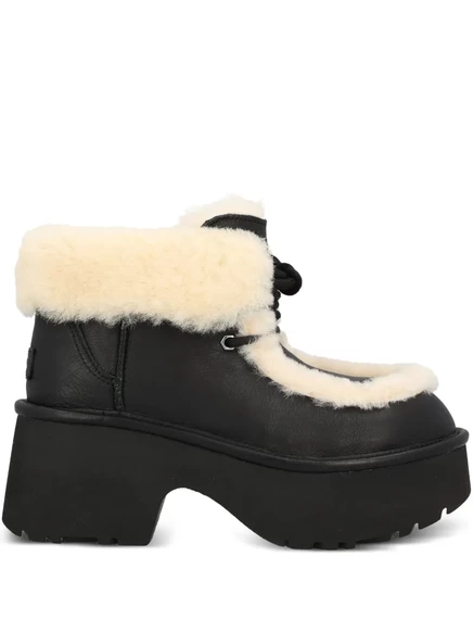 Классические ботинки UGG Esmee на платформе black