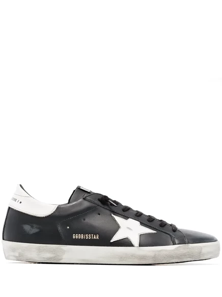 Мужские кроссовки Golden Goose низкие, черные