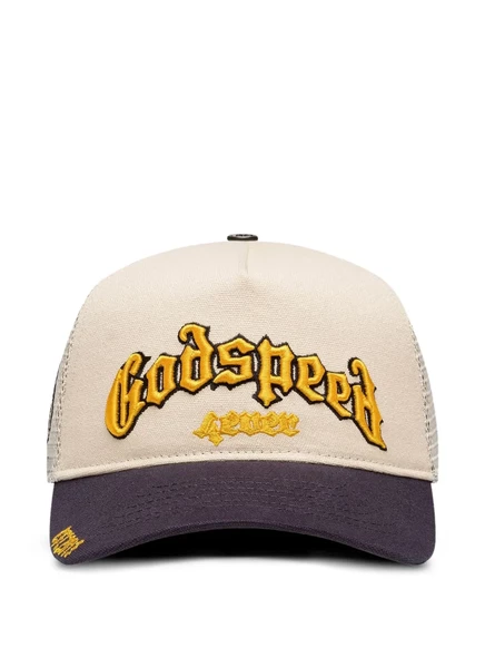 Мужская кепка Godspeed GS Forever с вышивкой, бежевая