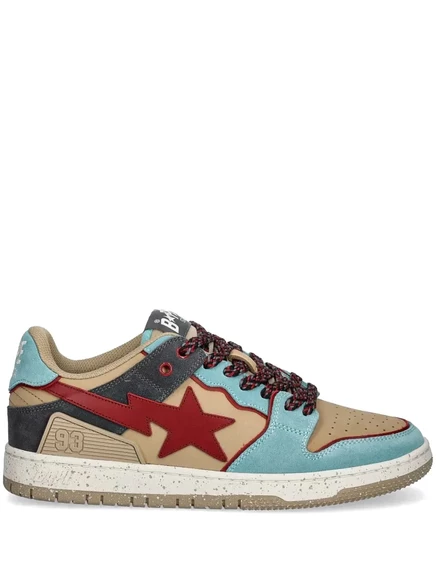 Мужские кроссовки A Bathing Ape Bape STA, коричневые