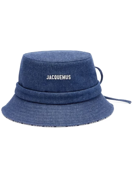 Унисекс панама Jacquemus Le Bob Gadjo, синяя