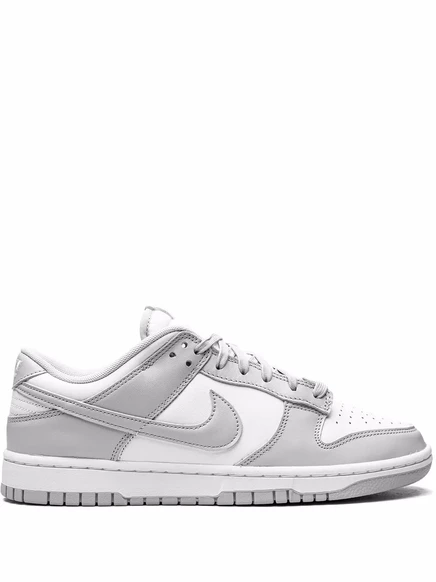 Унисекс кроссовки Nike Dunk Low, бело-серые