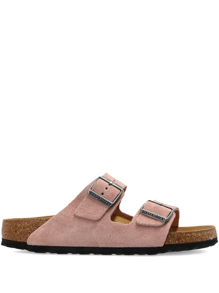 Унисекс сандалии Birkenstock Arizona замшевые, розовые