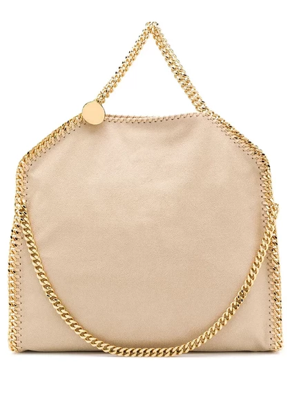 Женская сумка-тоут Stella McCartney Falabella, кремовая