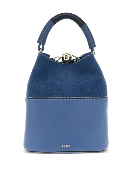 Сумка-ведро Furla small Sfera blue