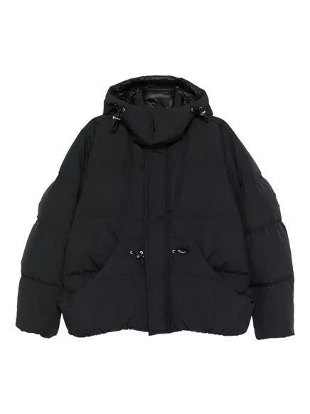 Мужское пуховое пальто Sacai, черное