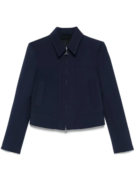 Укороченный жакет Patrizia Pepe blue