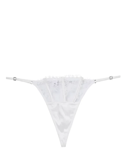 Кружевные стринги Fleur Du Mal от Фрэнки white