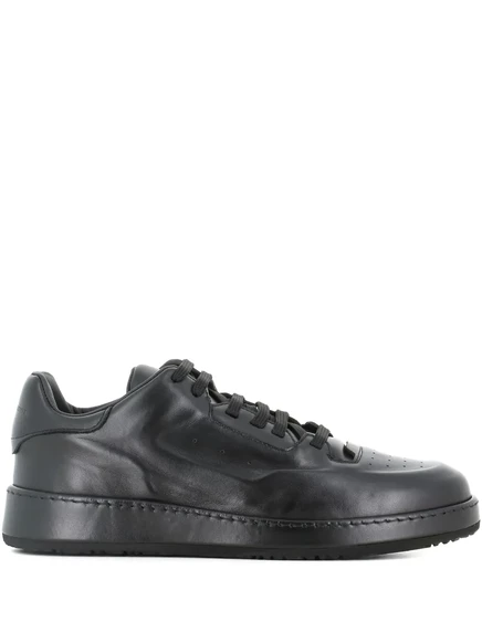 Кожаные кроссовки Officine Creative Eraser/001  black