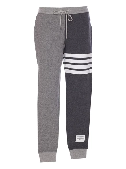 Женские спортивные брюки Thom Browne 4-Bar Stripe, серые (3)