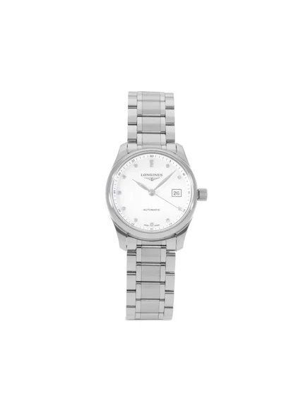 Мужские часы Longines 2025 Master, 29 мм, сталь, белый