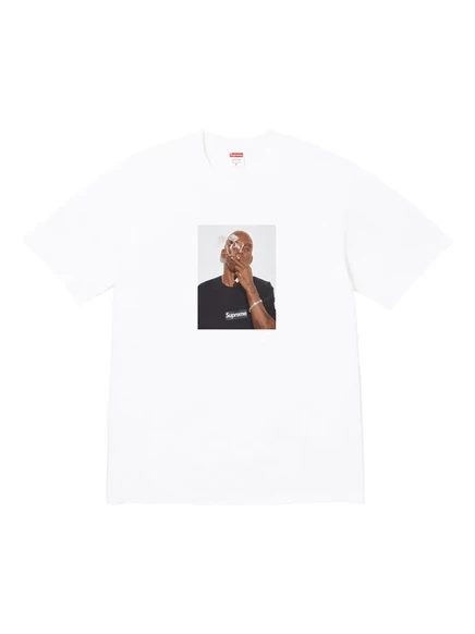 Мужская футболка Supreme Dean Blunt с принтом, белая
