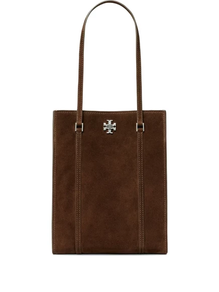 Женская сумка-тоут Tory Burch Kira из замши, коричневая