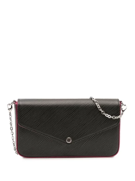 Сумка через плечо Epi Pochette Felicie от Louis Vuitton, бывшая в употреблении в 2018 году black
