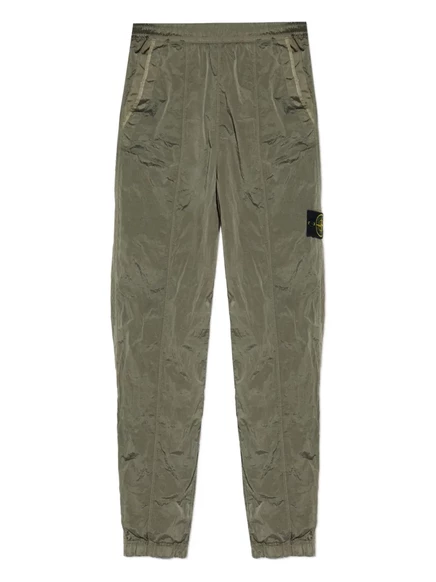 Мужские штаны Stone Island с карманами, зеленые
