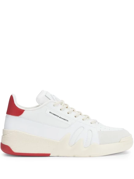 Кожаные кроссовки Giuseppe Zanotti  white