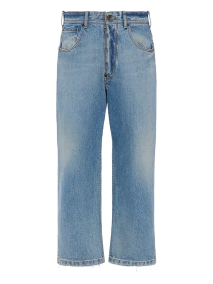 Мужские укороченные джинсы Maison Margiela, синие
