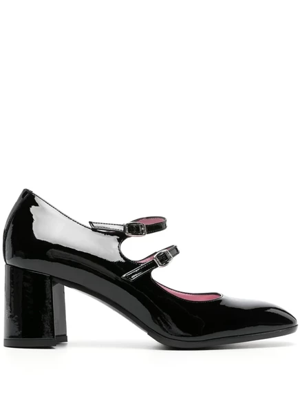 Туфли-лодочки из лакированной кожи Carel Paris Alice 60 мм black