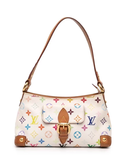 Многоцветная сумка Eliza через плечо, бывшая в употреблении у Louis Vuitton в 2007 году, с монограммой multicolour