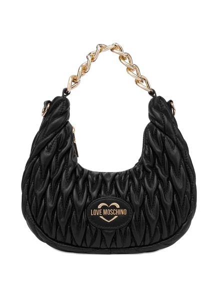 Сумка через плечо с надписью Love Moschino с логотипом black
