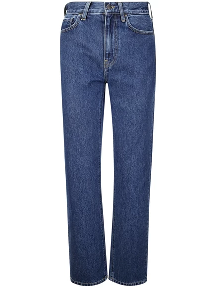 Джинсы с прямыми штанинами Carhartt WIP blue